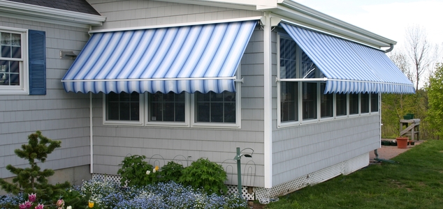 Robusta Retractable Window Awning - NuImage Awnings